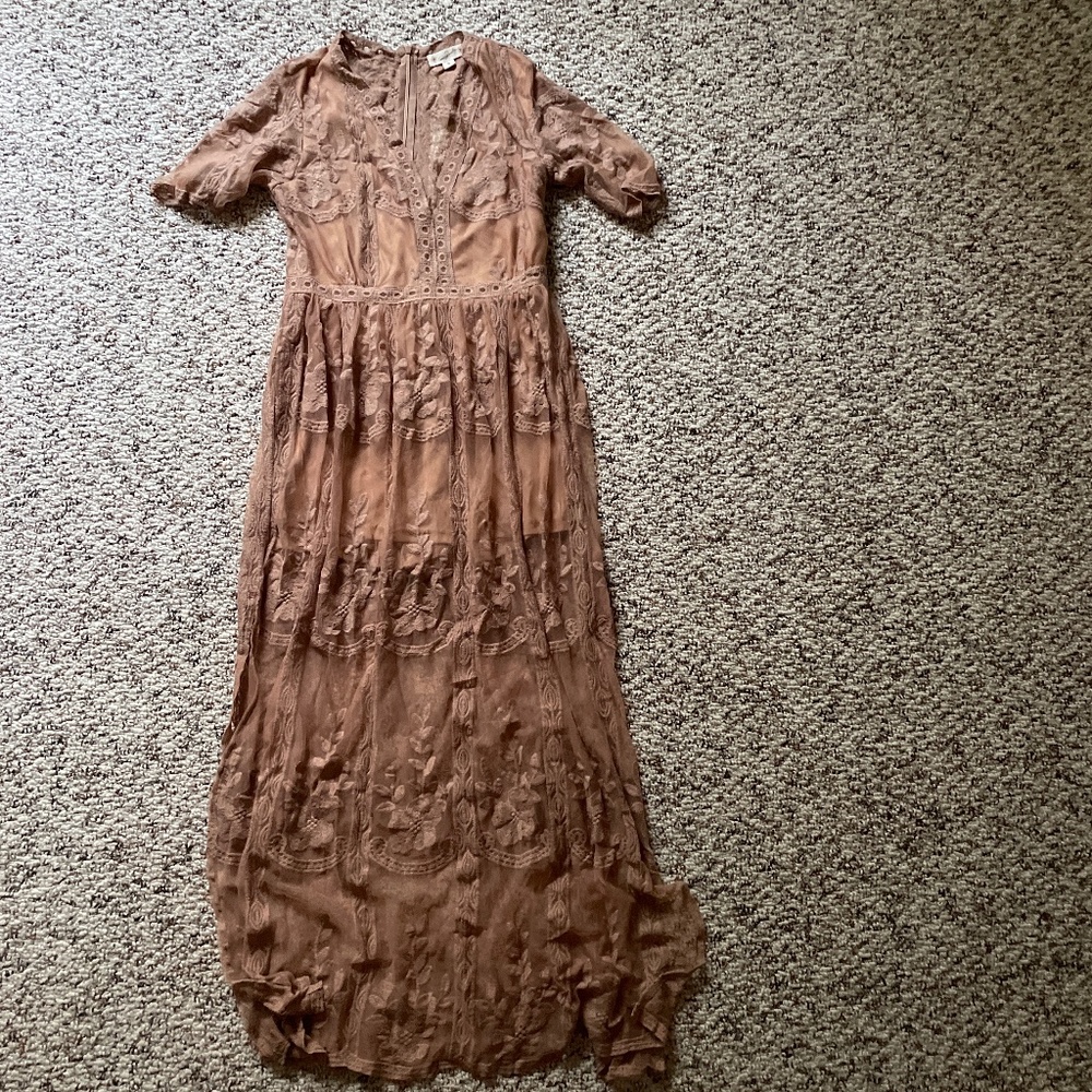 Lace Maxi Romper